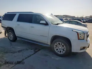2019 GMC Yukon XL SLT with VIN 1GKS2GKC5KR363643, listed as a Copart auction lot 52749525 with 92,872 mi miles and Salvage title. Bid and sale history available at DreamBid. Image 4.