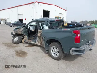 2025 Chevrolet Silverado 1500 with VIN 3GCUKDEDXSG177278, listed as a IAAI auction lot 41581374 with Not Provided miles and . Bid and sale history available at DreamBid. Image 3.