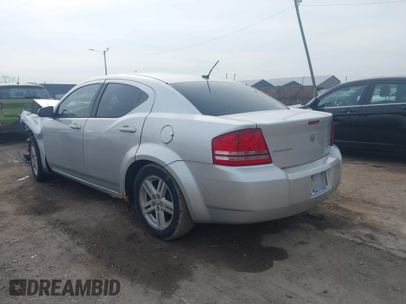 2008 Dodge Avenger SXT with VIN 1B3LC56K48N139977, listed as a IAAI auction lot 42017035 with Not Provided miles. Bid and sale history available at carsss.com. Image 3.