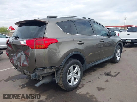 2013 Toyota RAV4 XLE with VIN 2T3WFREV4DW054646, listed as a IAAI auction lot 42014698 with 91,828 mi miles. Bid and sale history available at carsss.com. Image 4.