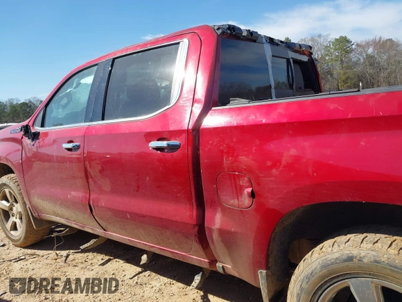 2021 Chevrolet Silverado 1500 High Country with VIN 3GCUYHET8MG141704, listed as a IAAI auction lot 41635846 with 50,425 mi miles. Bid and sale history available at carsss.com. Image 14.