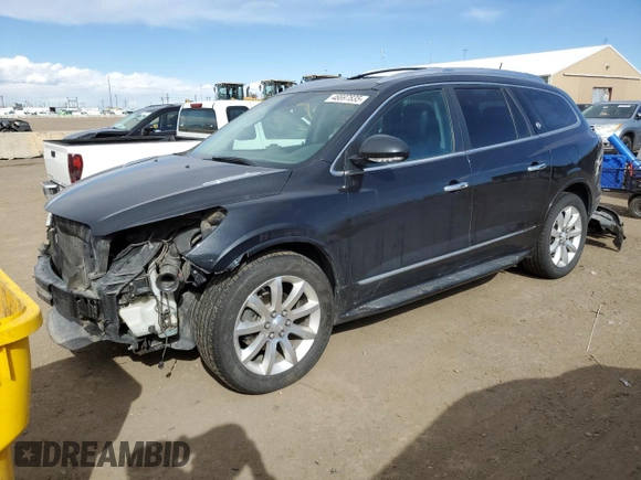 2014 Buick Enclave Premium with VIN 5GAKVCKD0EJ232144, listed as a Copart auction lot 46697835 with 126,069 mi miles and Salvage Title. Bid and sale history available at DreamBid. Image 1.