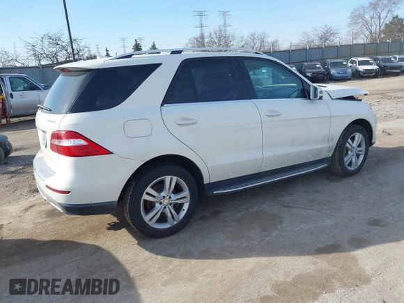 2013 Mercedes-Benz M 350 with VIN 4JGDA2EB0DA201610, listed as a IAAI auction lot 41763528 with 188,416 mi miles and . Bid and sale history available at DreamBid. Image 4.