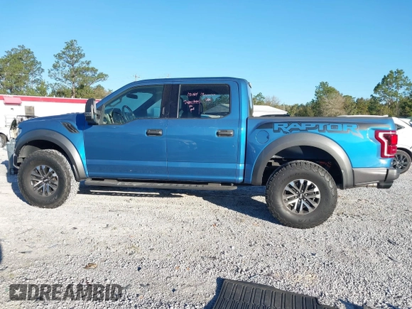 2020 Ford F-150 Raptor with VIN 1FTFW1RG6LFA91517, listed as a IAAI auction lot 41800990 with 112,535 mi miles and . Bid and sale history available at carsss.com. Image 15.