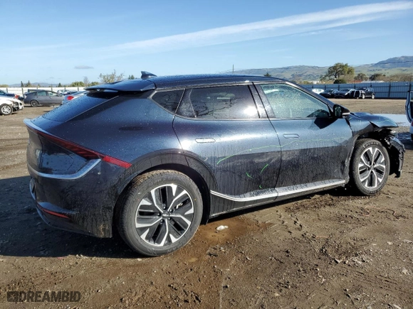 2023 Kia EV6 Wind with VIN KNDC34LA9P5602764, listed as a Copart auction lot 49712745 with 82,518 mi miles and Salvage Title. Bid and sale history available at carsss.com. Image 3.