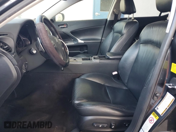 2010 Lexus IS 250 with VIN JTHCF5C29A5041946, listed as a Copart auction lot 61689455 with 241,547 mi miles and Clean title. Bid and sale history available at DreamBid. Image 7.