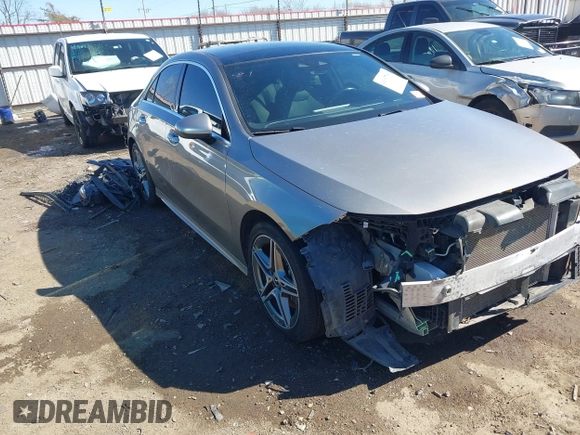 2019 Mercedes-Benz A 220 with VIN WDD3G4FB5KW005368, listed as a IAAI auction lot 41687789 with 112,077 mi miles and . Bid and sale history available at DreamBid. Image 1.