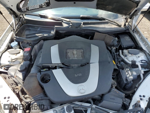 2006 Mercedes-Benz SLK 280 with VIN WDBWK54F66F107123, listed as a Copart auction lot 62306965 with 70,880 mi miles and Salvage title. Bid and sale history available at DreamBid. Image 11.