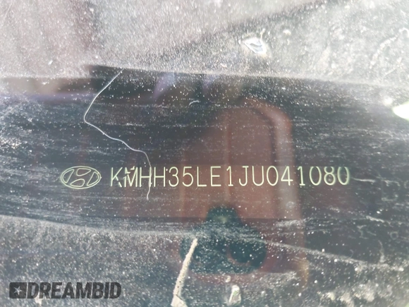 2018 Hyundai Elantra with VIN KMHH35LE1JU041080, listed as a IAAI auction lot 41414342 with 70,578 mi miles and . Bid and sale history available at DreamBid. Image 9.