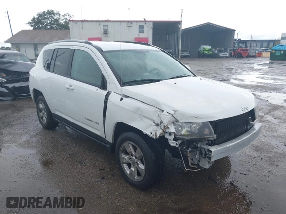 2016 Jeep Compass Latitude with VIN 1C4NJCEA6GD792633, listed as a IAAI auction lot 42240729 with 154,163 mi miles and . Bid and sale history available at DreamBid. Image 1.