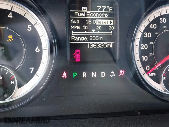 2016 Ram 1500 Express z VIN 1C6RR7FT1GS412473, wystawiony jako IAAI lot #42350678 z przebiegiem 136 325 mil mil oraz . Historia ofert i sprzedaży dostępna na DreamBid. Obrazek 15.