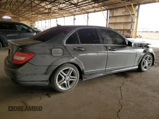 2012 Mercedes-Benz C 350 Sport with VIN WDDGF5HB7CR197089, listed as a Copart auction lot 50959415 with 213,005 mi miles and Salvage Title. Bid and sale history available at DreamBid. Image 3.