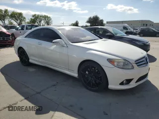2010 Mercedes-Benz CL-Class CL 550 with VIN WDDEJ8GB2AA025203, listed as a Copart auction lot 50587715 with 133,283 mi miles and Salvage Title. Bid and sale history available at carsss.com. Image 4.