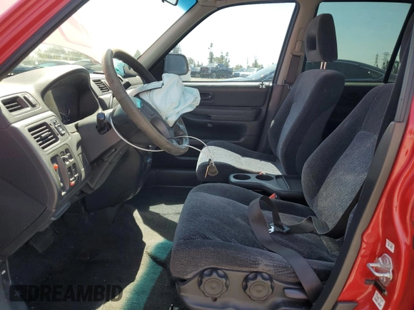 2001 Honda CR-V LX with VIN JHLRD28481S015286, listed as a Copart auction lot 52452615 with 181,830 mi miles and Salvage Title. Bid and sale history available at carsss.com. Image 7.