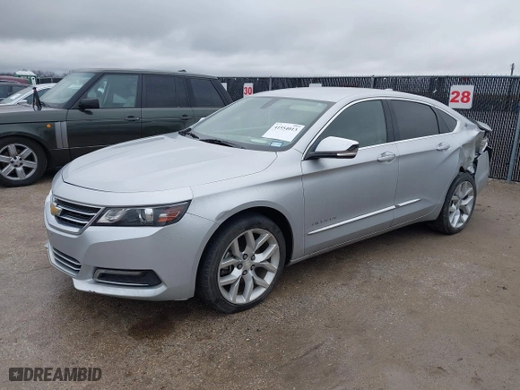 2018 Chevrolet Impala Premier with VIN 2G1125S35J9141181, listed as a IAAI auction lot 41554013 with 108,549 mi miles. Bid and sale history available at carsss.com. Image 2.