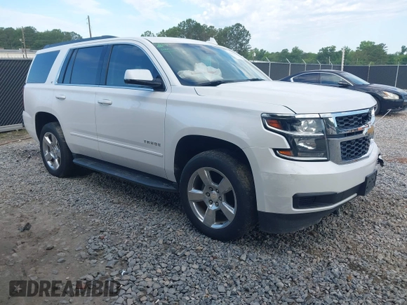 2017 Chevrolet Tahoe LT with VIN 1GNSKBKC3HR356480, listed as a IAAI auction lot 42335162 with 145,892 mi miles and . Bid and sale history available at DreamBid. Image 1.