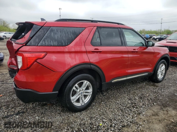 2022 Ford Explorer XLT z VIN 1FMSK8DH9NGC04565, wystawiony jako Copart lot #55523065 z przebiegiem 23 995 mil mil oraz Szkoda całkowita • Salvage title. Historia ofert i sprzedaży dostępna na DreamBid. Obrazek 3.