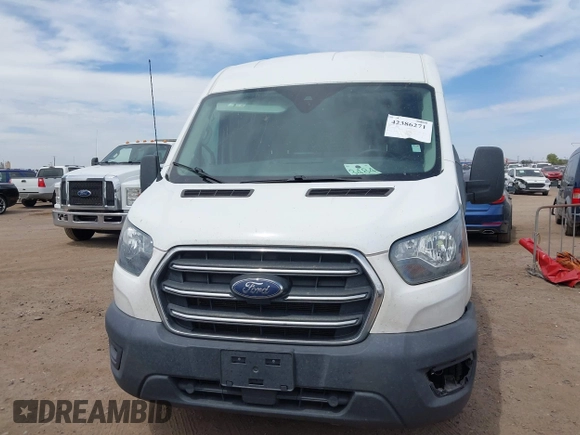 2020 Ford Transit Cargo with VIN 1FTBR1CG8LKA69072, listed as a IAAI auction lot 42386271 with Not provided miles and . Bid and sale history available at DreamBid. Image 12.