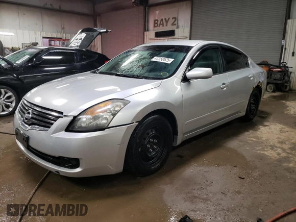 2008 Nissan Altima 2.5 with VIN 1N4AL21E68C210264, listed as a Copart auction lot 47250575 with 176,733 mi miles and Salvage Title. Bid and sale history available at carsss.com. Image 1.