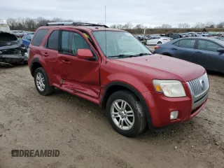 2010 Mercury Mariner Premier with VIN 4M2CN9HG0AKJ04654, listed as a Copart auction lot 80579264 with 185,653 mi miles and Clean Title. Bid and sale history available at carsss.com. Image 4.