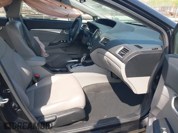 2015 Honda Civic Sedan EX-L with VIN 2HGFB2F93FH502464, listed as a IAAI auction lot 41956027 with 210,489 mi miles. Bid and sale history available at carsss.com. Image 5.
