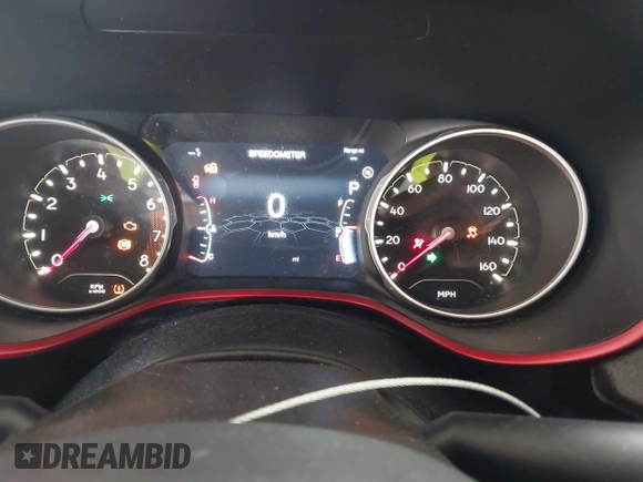 2020 Jeep Compass Trailhawk with VIN 3C4NJDDB3LT170463, listed as a IAAI auction lot 42446080 with 83,336 mi miles and . Bid and sale history available at DreamBid. Image 7.