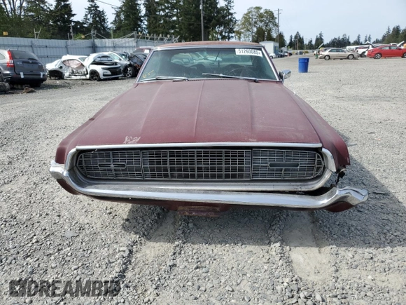 1968 Ford Thunderbird with VIN 8Y84N110921, listed as a Copart auction lot 51260085 with Not Provided miles and Clean Title. Bid and sale history available at DreamBid. Image 5.