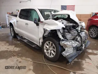 2019 Chevrolet Silverado 1500 LTZ with VIN 1GCUYGEL4KZ109307, listed as a IAAI auction lot 41258069 with Not Provided miles and . Bid and sale history available at DreamBid. Image 1.