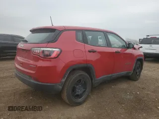 2019 Jeep Compass Sport with VIN 3C4NJCABXKT715569, listed as a Copart auction lot 53742685 with Not provided miles and Salvage title. Bid and sale history available at DreamBid. Image 3.