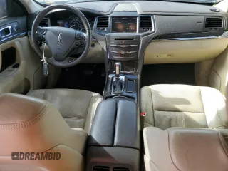 2014 Lincoln MKS with VIN 1LNHL9EK7EG606902, listed as a Copart auction lot 41837775 with 138,764 mi miles and Salvage Title. Bid and sale history available at DreamBid. Image 8.