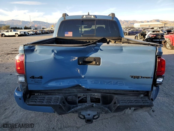 2018 Toyota Tacoma SR with VIN 5TFCZ5AN0JX159457, listed as a Copart auction lot 46956195 with 70,002 mi miles and Salvage Title. Bid and sale history available at carsss.com. Image 6.