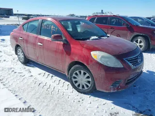 2012 Nissan Versa SL with VIN 3N1CN7AP0CL916481, listed as a IAAI auction lot 41628924 with 149,142 mi miles. Bid and sale history available at carsss.com. Image 1.