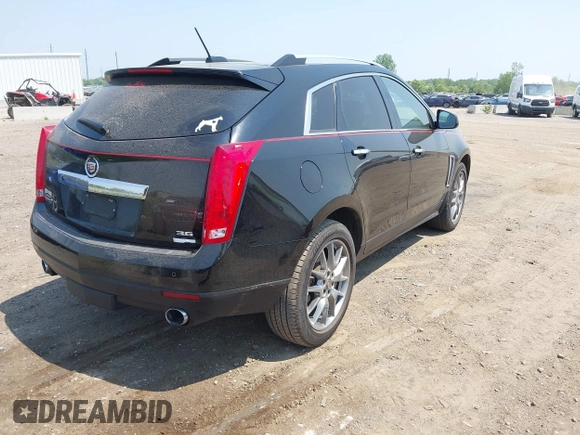 2015 Cadillac SRX Premium Collection with VIN 3GYFNDE38FS569129, listed as a IAAI auction lot 42485655 with 96,717 mi miles and . Bid and sale history available at DreamBid. Image 4.