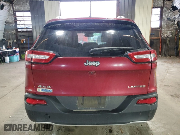 2017 Jeep Cherokee Limited z VIN 1C4PJMDB2HW595294, wystawiony jako Copart lot #57781645 z przebiegiem 164 695 mil mil oraz Szkoda całkowita • Salvage title. Historia ofert i sprzedaży dostępna na DreamBid. Obrazek 6.