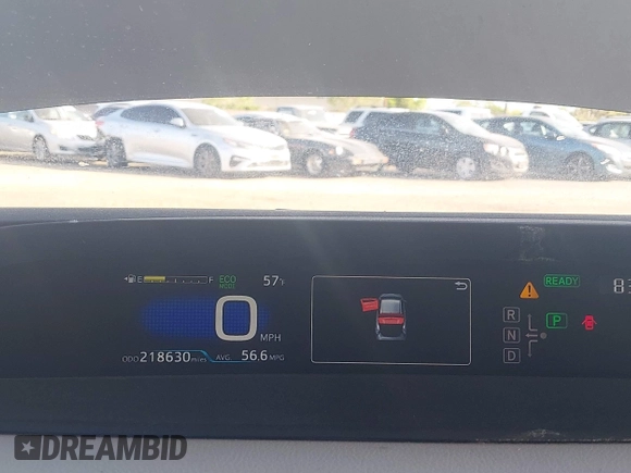 2016 Toyota Prius Two with VIN JTDKBRFU0G3505479, listed as a IAAI auction lot 41977008 with 218,630 mi miles and . Bid and sale history available at DreamBid. Image 7.