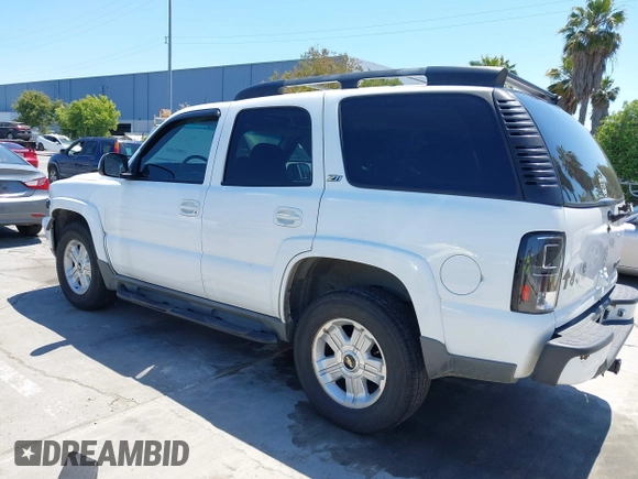 2004 Chevrolet Tahoe Z71 with VIN 1GNEK13T94R315741, listed as a IAAI auction lot 42676177 with 273,646 mi miles and . Bid and sale history available at DreamBid. Image 3.