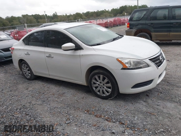 2014 Nissan Sentra S with VIN 3N1AB7AP0EY262989, listed as a IAAI auction lot 41528906 with 133,275 mi miles and . Bid and sale history available at DreamBid. Image 1.