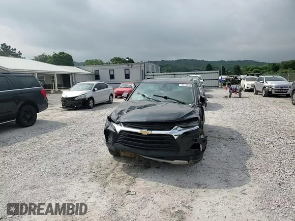 2020 Chevrolet Blazer LT with VIN 3GNKBCRSXLS682043, listed as a Copart auction lot 55614095 with Not provided miles and Salvage title. Bid and sale history available at DreamBid. Image 14.
