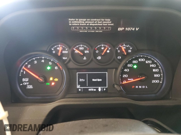 2024 Chevrolet Silverado 1500 Work Truck with VIN 3GCNAAED6RG346499, listed as a Copart auction lot 50936585 with 4,470 mi miles and Clean Title. Bid and sale history available at carsss.com. Image 9.