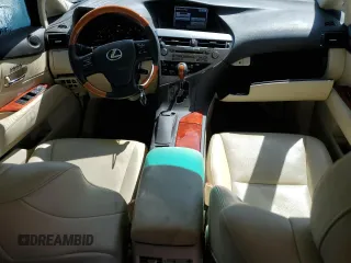 2012 Lexus RX 350 with VIN 2T2ZK1BA9CC068610, listed as a Copart auction lot 51990635 with 37,684 mi miles and Salvage Title. Bid and sale history available at DreamBid. Image 8.