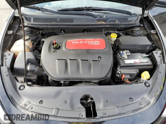 2013 Dodge Dart Aero z VIN 1C3CDFAH1DD319192, wystawiony jako Copart lot #46549925 z przebiegiem 76 689 mil mil oraz Szkoda całkowita • Salvage title. Historia ofert i sprzedaży dostępna na DreamBid. Obrazek 11.