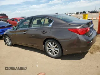2015 Infiniti Q50 Premium с VIN JN1BV7AR7FM421900, выставлен на аукционе Copart как лот 58426305 с пробегом 125 467 миль миль и Списание • Salvage title. История ставок и продаж доступна на DreamBid. Изображение 2.