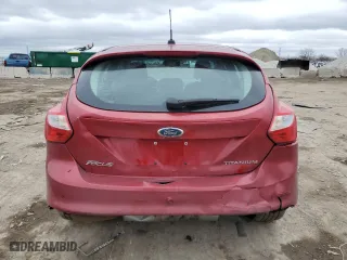2012 Ford Focus Titanium with VIN 1FAHP3N22CL127030, listed as a Copart auction lot 43542345 with 99,277 mi miles and Salvage Title. Bid and sale history available at carsss.com. Image 6.