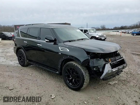 2021 Nissan Armada SV z VIN JN8AY2ADXM9662510, wystawiony jako Copart lot #81333914 z przebiegiem 97 166 mil mil oraz Nie do naprawy • Non repairable. Historia ofert i sprzedaży dostępna na DreamBid. Obrazek 15.