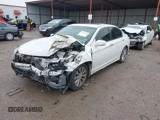 2014 Honda Accord EX-L with VIN 1HGCR2F82EA195419, listed as a IAAI auction lot 41967410 with 228,604 mi miles and . Bid and sale history available at carsss.com. Image 17.
