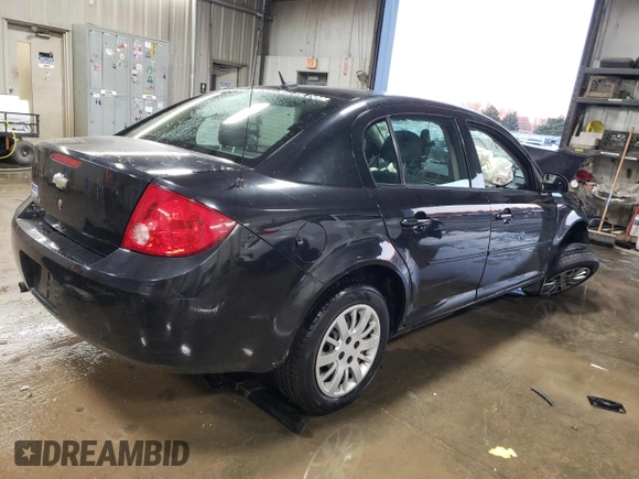 2010 Chevrolet Cobalt 1LT with VIN 1G1AD5F56A7153122, listed as a Copart auction lot 79312844 with Not Provided miles and Salvage Title. Bid and sale history available at DreamBid. Image 3.