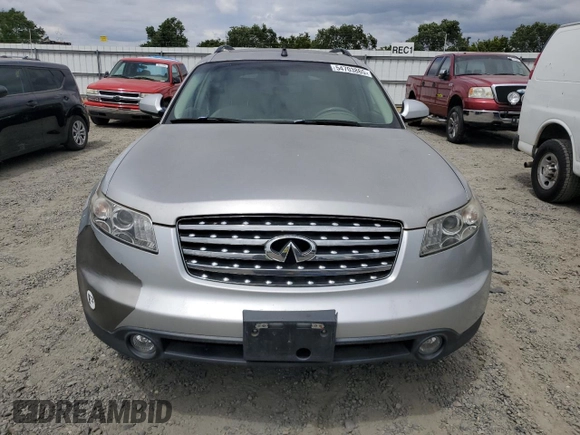 2005 Infiniti FX35 with VIN JNRAS08W95X213518, listed as a Copart auction lot 54703865 with 164,964 mi miles and Clean Title. Bid and sale history available at carsss.com. Image 5.