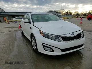2015 Kia Optima LX with VIN KNAGM4A78F5608573, listed as a Copart auction lot 44223355 with 80,715 mi miles and Salvage Title. Bid and sale history available at carsss.com. Image 13.
