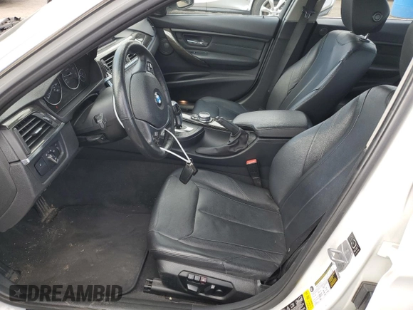 2015 BMW 3 Series 328i xDrive with VIN WBA3B5G54FNS11989, listed as a Copart auction lot 52485505 with 134,230 mi miles and Salvage Title. Bid and sale history available at carsss.com. Image 7.