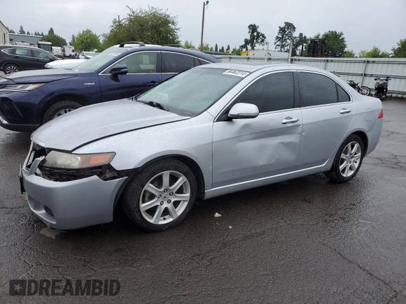 2004 Acura TSX w/Navigation with VIN JH4CL96944C038672, listed as a Copart auction lot 56462214 with 239,157 mi miles and Salvage Title. Bid and sale history available at carsss.com. Image 1.